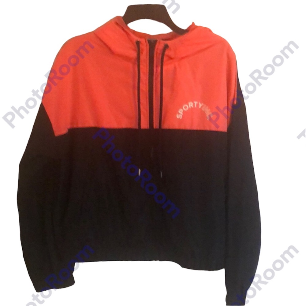 HOST PICK Forever 21 Women’s Lightweight Rain Jacket, Jacket Black & Pin… - Picture 1 of 5